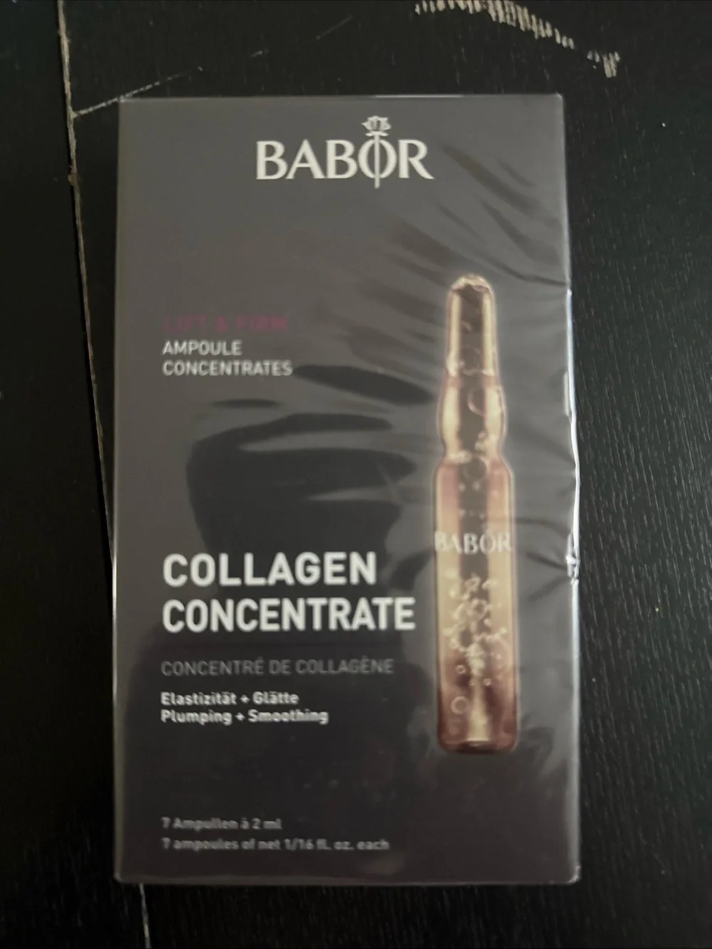 Collagen Concentrate Serum Ampoules — Brown Plumping Formula